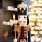 Glitzhome® 24" Wooden Christmas Soldier Nutcracker